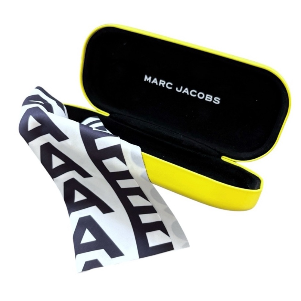 Marc Jacobs Vibrant Yellow Eyewear Case